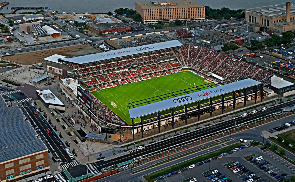DC Uniteds Audi Field Twilight Aerial #0980 071418 Lkg SE - Brailsford ...